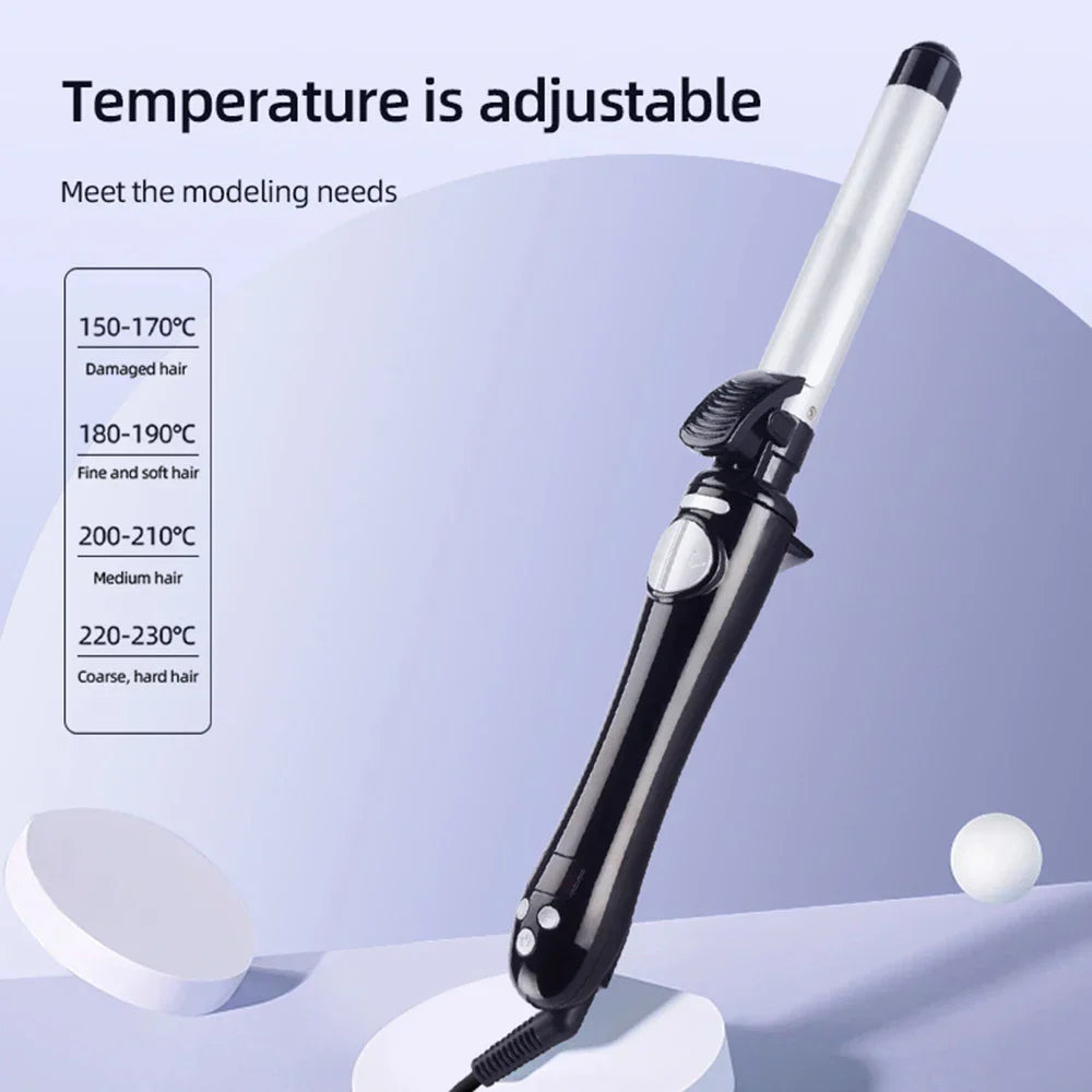 2023 New 25mm Automatic Rotating Curling Iron Ceramic