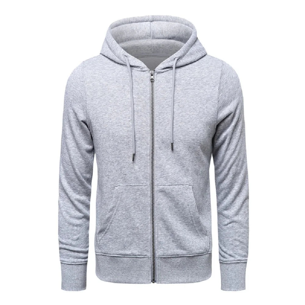 High quality Fashion Zip Hoodies Men Retro Harajuku