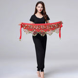 1Pc Belly Dance Waist Chain – 5-Layer Gold Coin Hip Scarf
