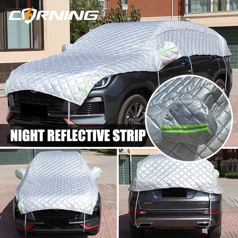 Car Awning Sunshield - Waterproof Hail Protector for Exterior Cover