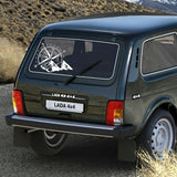 JP exterior decoration Die Cut Vinyl Decals of