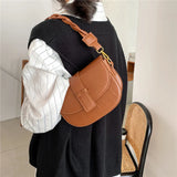 Toptrends Saddle Small Shoulder Crossbody Bags For Women