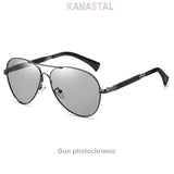 Men's Polarized Sunglasses UV400 TR Metal Colorful Square