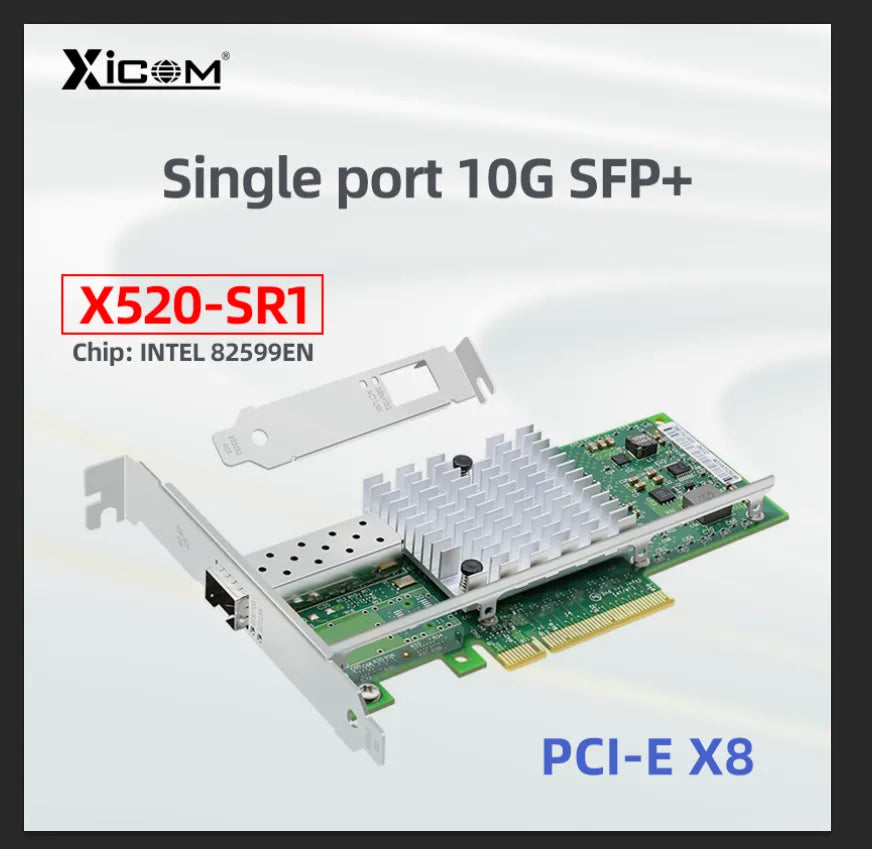 10 Gigabit Ethernet Network Card Pci Express x8