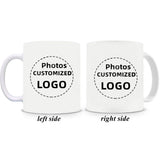 Customized Photos/Logo Printed DIY Coffee Mugs Personalized Tea