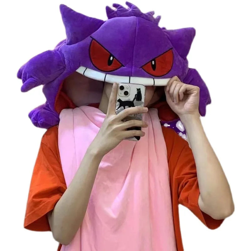 Cartoon Anime Pokemon Gengar Tongue Sleeping Pat Manga