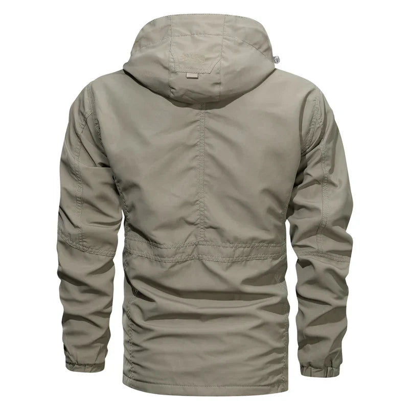 Men Outdoor Jacket Spring Autumn New Hooded Casual