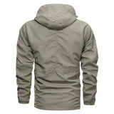 Men Outdoor Jacket Spring Autumn New Hooded Casual