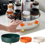 360 Rotation Non-Skid Spice Rack Pantry Cabinet Turntable