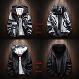 The New Two-sided Men's Jacket, 2024 Fashion Geometric