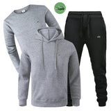 High quality embroidered hooded sweatshirt pants suit casual
