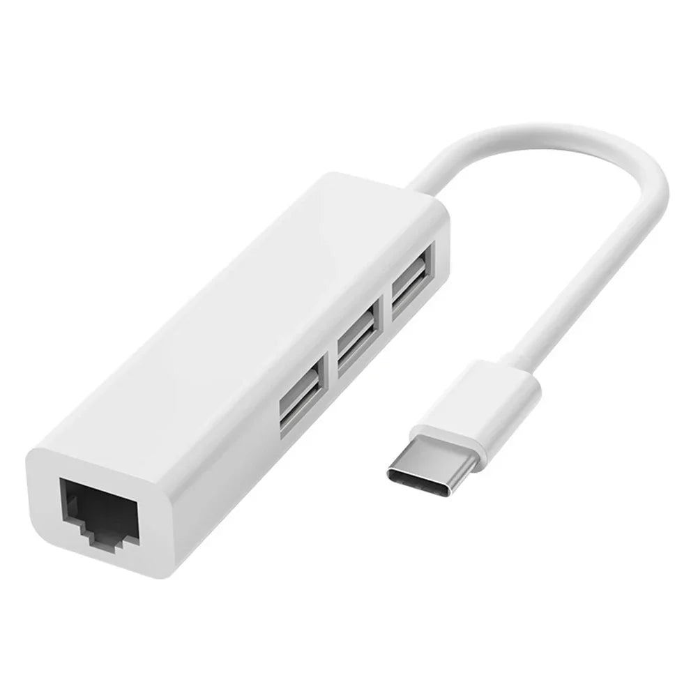 Network Card USB Type-C Ethernet Adapter USB TYPE-C