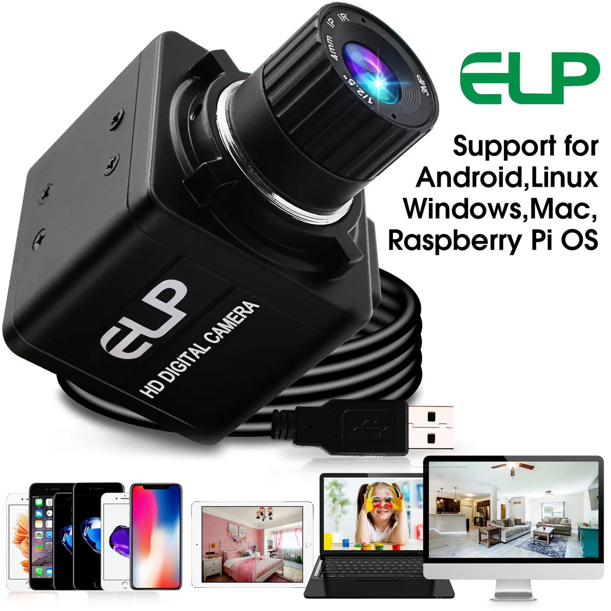 Mini Camera 1080P 30fps Full HD CMOS OV2710