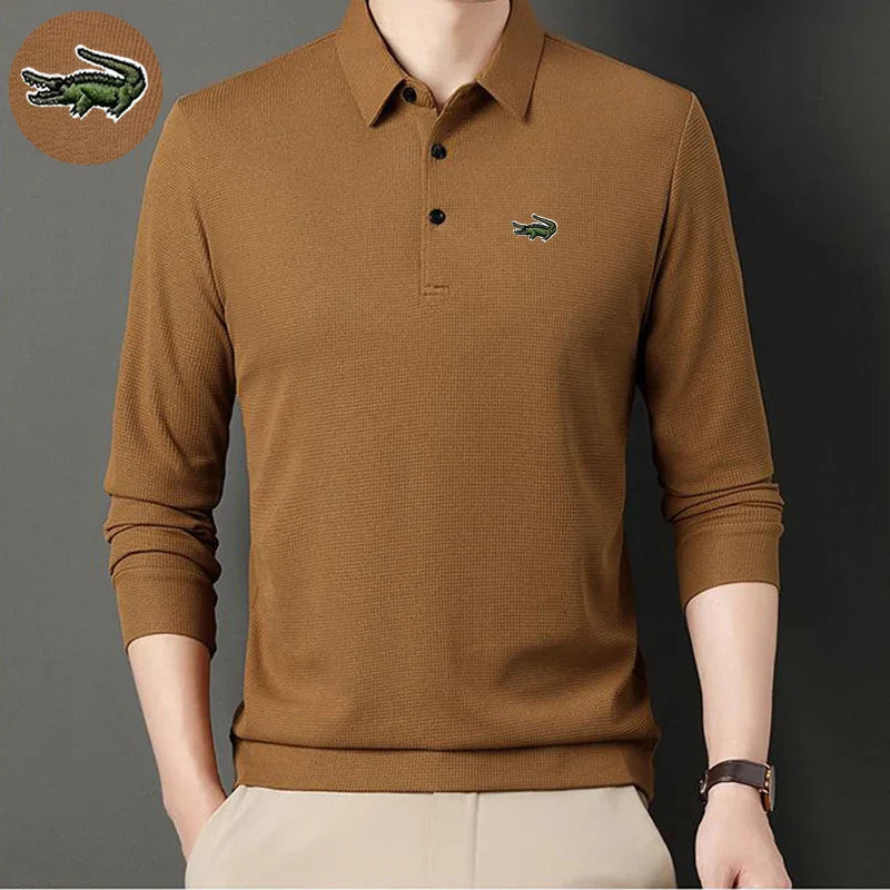 New Summer Brand Embroidered Polo Shirt Men Hot