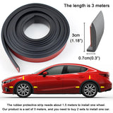 Universal Fender Flares Car Wheel Arches Wing Expander