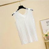 Large Plus Size 3XL 4XL Women Knitted Vest