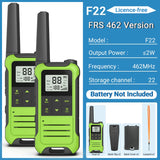 2PCS Baofeng F22 Walkie Talkie Portable Mini Communication
