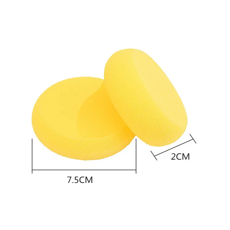 10/12Pcs/lot Round Shape Ceramic Foam Throwing Water Absorbing Sponge