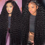 250% 13x4 Loose Deep Wave Frontal Wig Brazilian