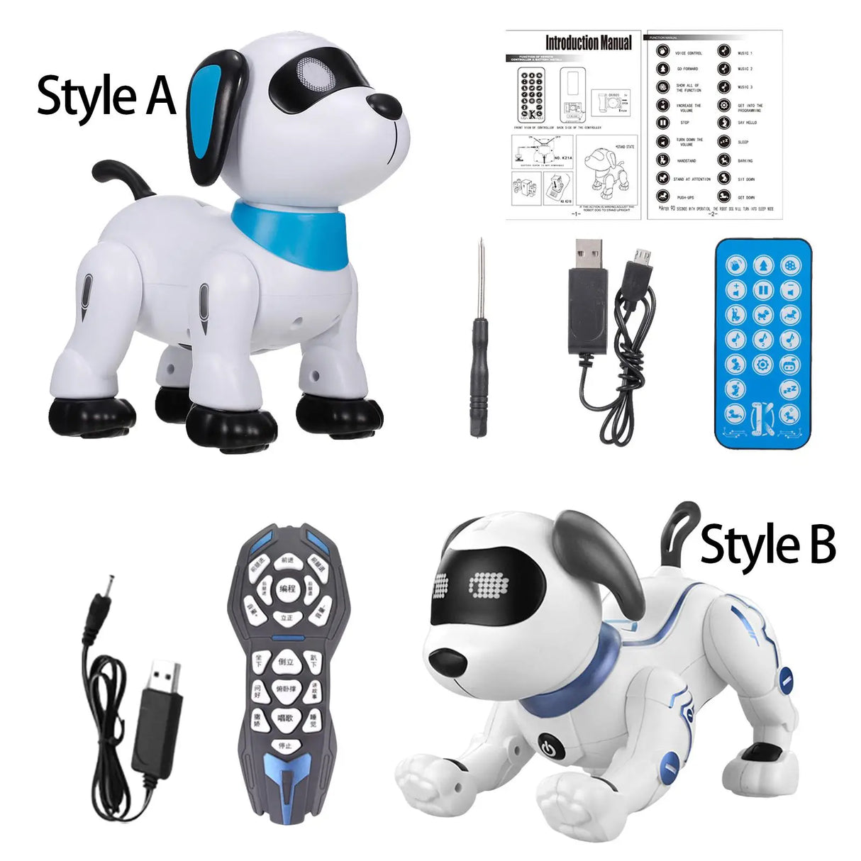 Robot Puppy Programmable Dancing RC Animal Dog Toy