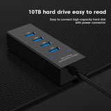 4 Ports 2.0 3.0 USB HUB Splitter High