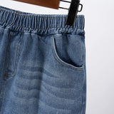 Mini Denim Skirt Plus Size Women Clothing Slim