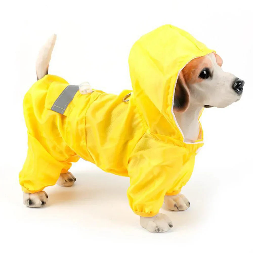 Casual Pet Dog Rain Coat Puppy Clothes Cat