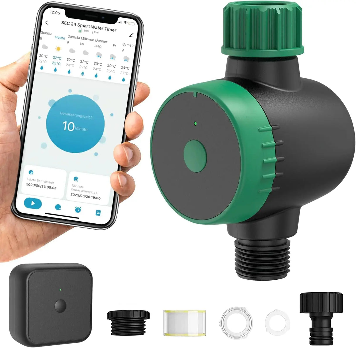 Tuya Wifi Automatic Irrigation Timer Smart Garden Watering