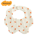 New Thickened 7 Layers Cotton Waterproof Baby Bibs