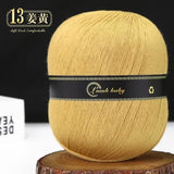150g Solid Color Silk Cotton Yarn Soft Yarn
