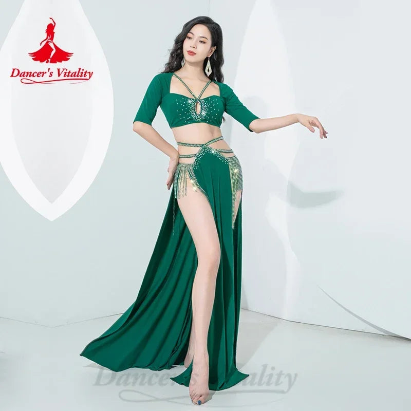 Belly Dancer Costume Set for Women Half Sleeves