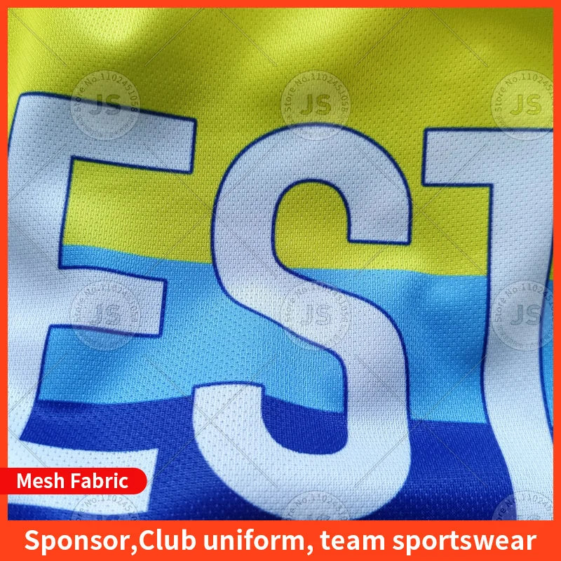 97-98 Men's Jersey Blue And White Striped T-Shirt