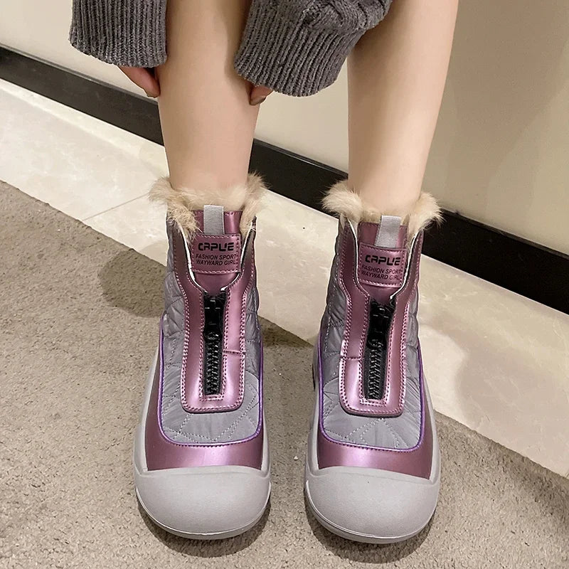 2023 Winter Women’s Plush Ankle Boots