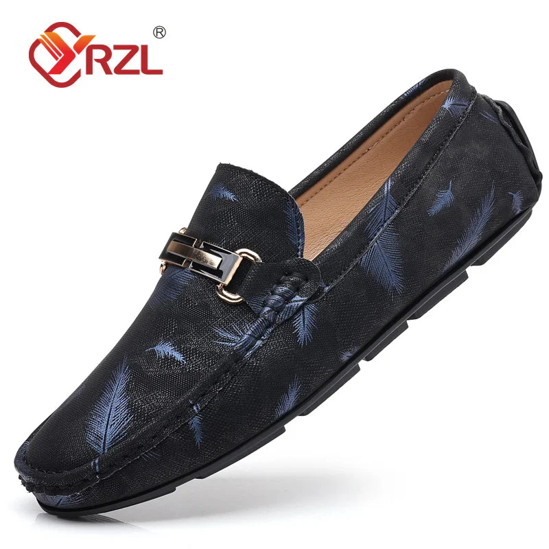 YRZL Loafers Men Casual Shoes Luxury Brand 2022