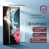 2pcs Full Cover Tempered Glass For Samsung Galaxy