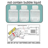 luminous automatic Electric Bubble Gun Gatlin Bubble Gun