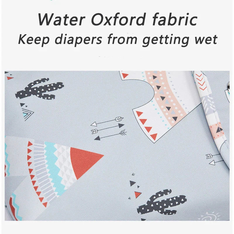 New Waterproof and Reusable Baby Diaper Bag Baby