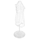 Iron Mannequin Stand Puppy Coat Hanging Rack Miniature