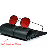 LeonLion 2023 Round Retro Sunglasses Men Round Vintage
