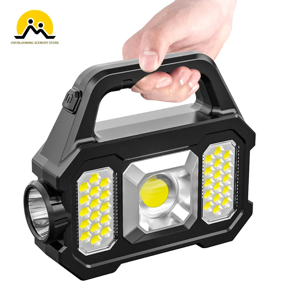 Solar Lantern Super Bright Solar LED Camping Flashlight