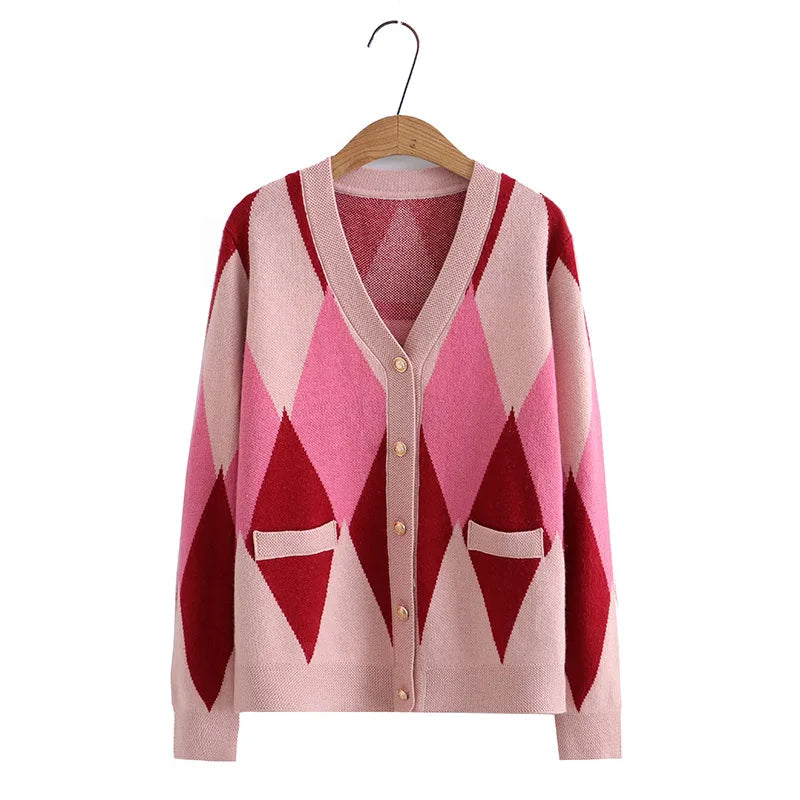 Plus Size Cardigan Women 2023 Spring Design Pocket