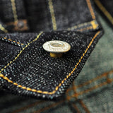 Saucezhan 308XX-BO-Wind Jeans for Men Furinkazan Selvedge raw