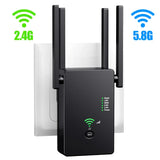 AC1200 Wireless 5G WiFi Extender/Router/AP Dual Band Repeater