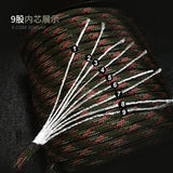 100M 550 Military Standard 9-Core Paracord Rope 4mm