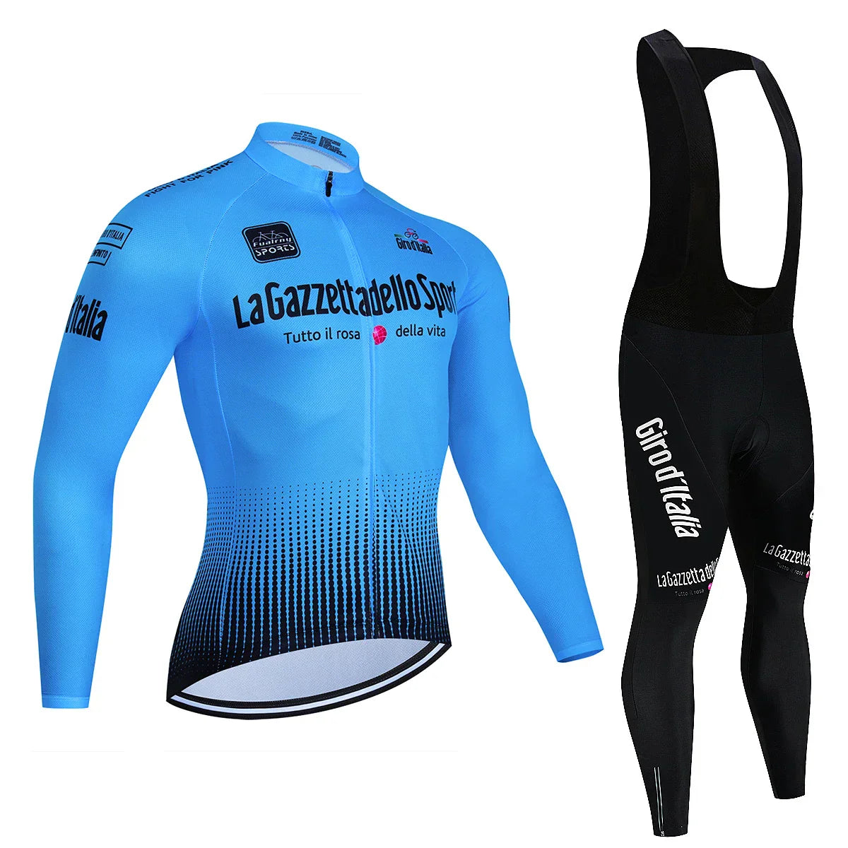 Tour De Italy D'ITALIA Cycling Jersey Set Premium
