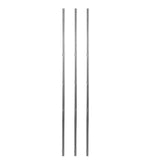 3 Pcs Foosball Handle Pole Football Machine Table