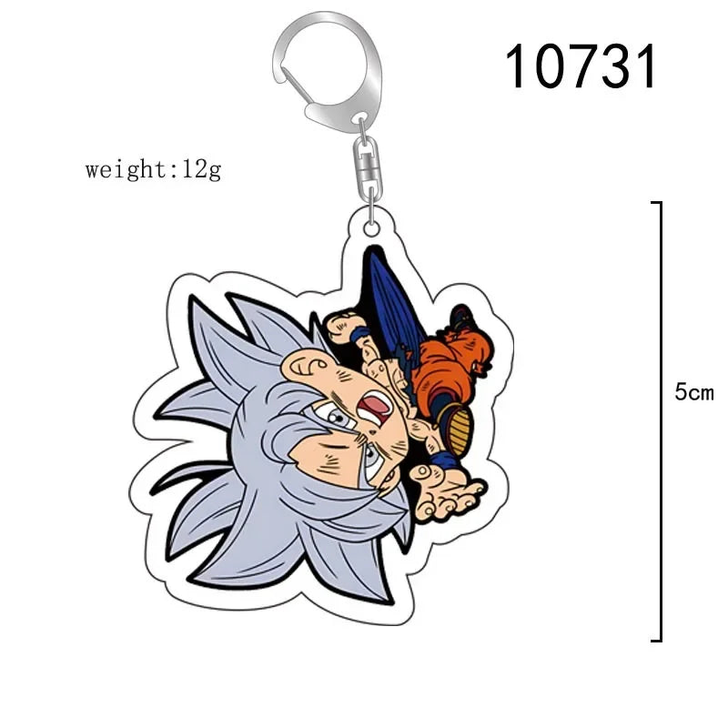 Anime TV Dragon Z Super Saiyan Acrylic Pendant