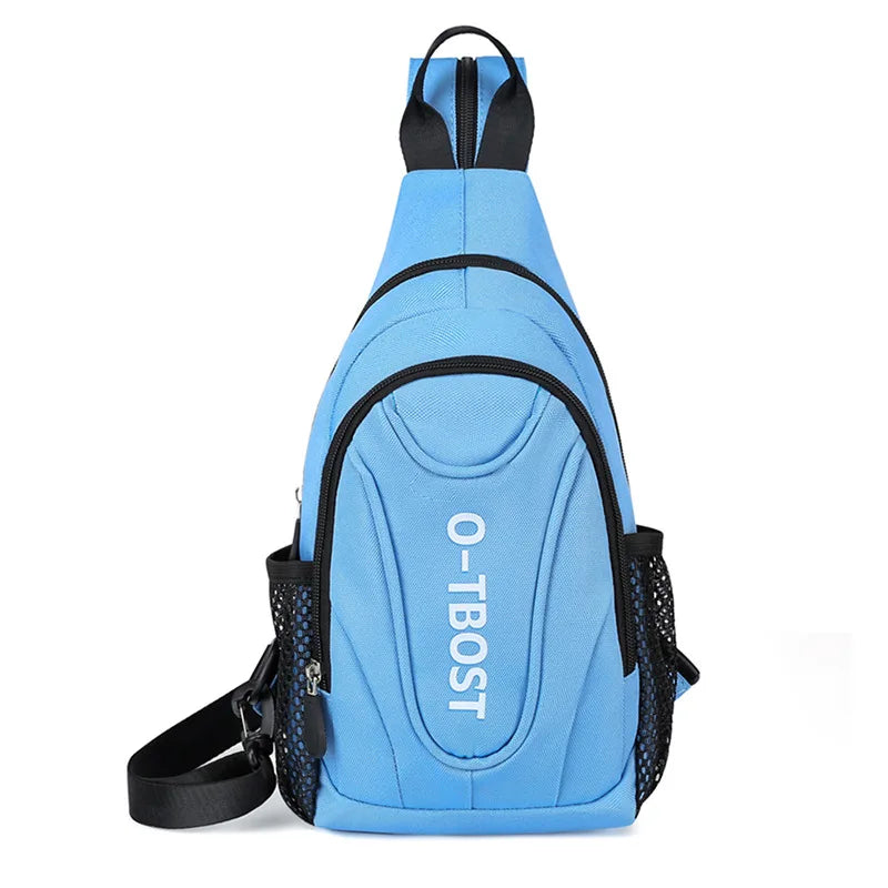Men Women Polyester Shoulder Bags Outdoor Nylon Fanny