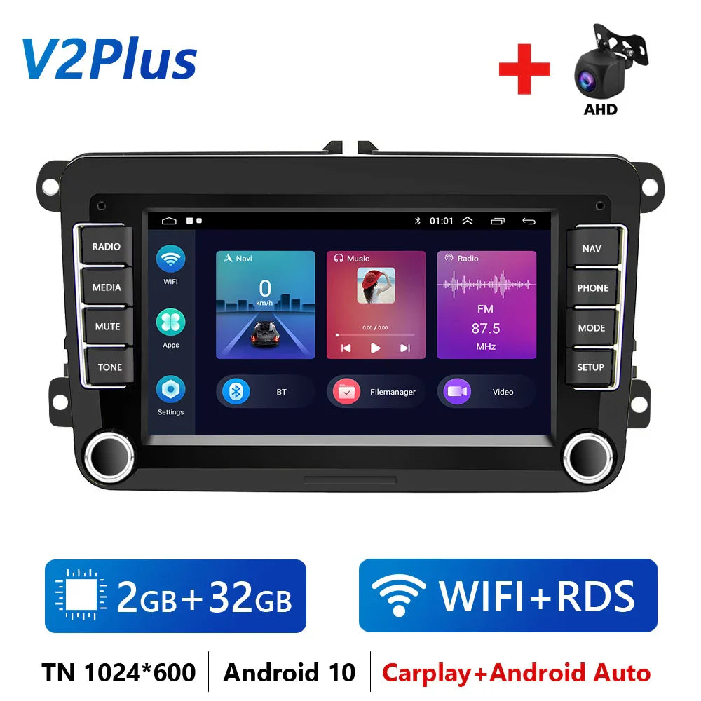 LeeKooLuu car intelligent system android auto radio 2din