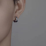 For Men, S925 Silver Needle Earrings For Men